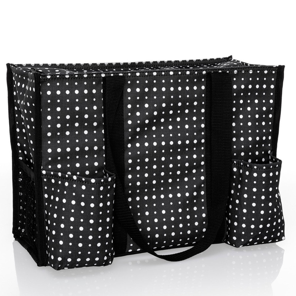 ThirtyOne ZipTop Organizing Utility Tote-Ditty Dot